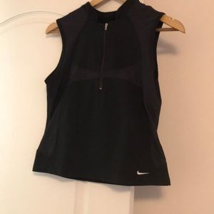 Nike black dry fit top size L